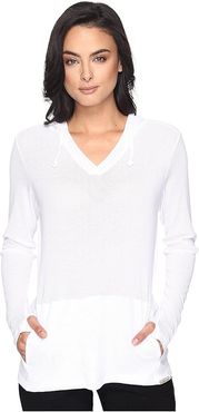 BugsAway(r) Lumen Hoodie (White) Women's Sweatshirt