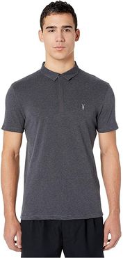 Brace Short Sleeve Polo (Charcoal Marl) Men's Clothing