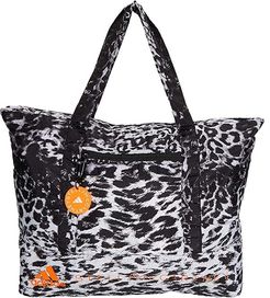 Large Tote FT2951 (Black/White/Animal Print) Bags