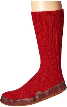 Slipper Sock (Crimson) Shoes