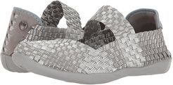 Cuddly (Silver/Grey) Women's Maryjane Shoes