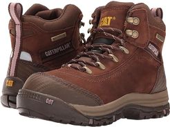 Ally 6 Waterproof Composite Toe (Brown) Women's Work Lace-up Boots