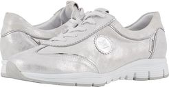 Yael (Silver Monaco/Magic) Women's Lace up casual Shoes