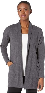 Laina Cardigan (Carbon Copy Heather 1) Women's Sweater