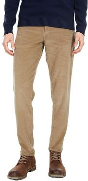 Slim Comfort-Cooper Cord Pants (Safari) Men's Casual Pants