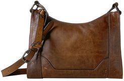 Melissa Zip Crossbody (Dark Brown Antique Pull Up) Cross Body Handbags