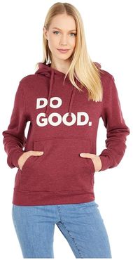 Do Good Hoodie (Port) Women's Sweatshirt