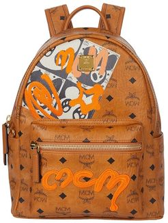 32 Stark Berlin Bear Backpack (Cognac) Backpack Bags
