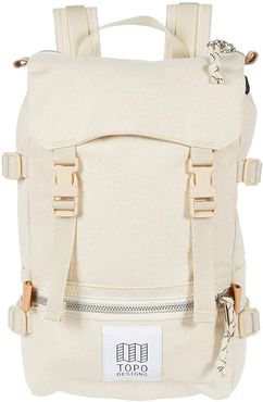 Rover Pack Mini Canvas (Natural Canvas) Backpack Bags