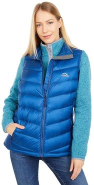 Ultralight 850 Down Vest (Ocean Blue) Women's Clothing