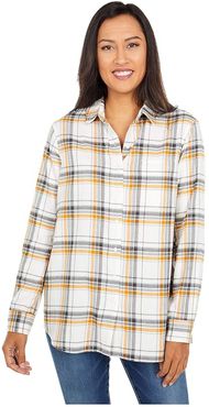 Primary Flannel Shirt (Ivory/Inca Gold) Women's Clothing