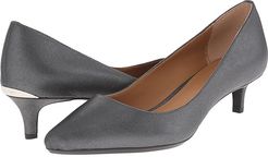 Gabrianna Pump (Steel Saffiano Leather) Women's 1-2 inch heel Shoes