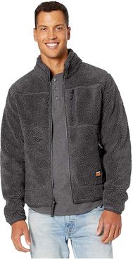 Frostwall Wind-Resistant Full Zip Jacket (Dark Charcoal) Men's Clothing