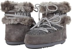 Moon Boot Mars Wool Fur (Grey) Women's Shoes
