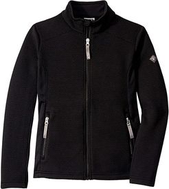 Encore Full Zip Jacket (Big Kids) (Black) Girl's Clothing