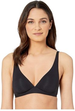 Cotton Sensation Soft Cup Bra (Black) Women's Bra