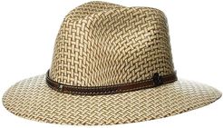 Two-Tone Fedora (Ivory/Brown) Caps