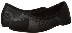 Cleo Wham (Black/Charcoal) Women's Slip on  Shoes