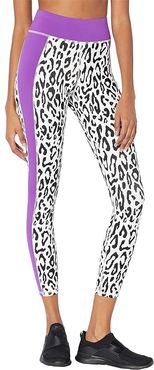 Polaris Leggings (Ivory Leopard/Orchid) Women's Casual Pants