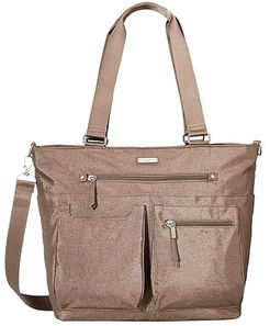 New Classic Any Day Tote with RFID Phone Wristlet (Portobello Shimmer) Tote Handbags