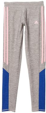 Core Favorite Tights (Big Kids) (Grey Heather) Girl's Casual Pants