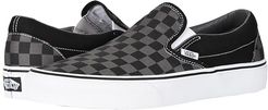 Classic Slip-On Core Classics ((Checkerboard) Black/Pewter) Shoes