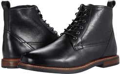Birk Plain Toe Boot (Black Leather) Men's Boots