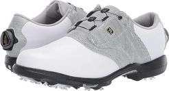 DryJoys (White/Black/White) Women's Golf Shoes