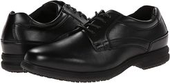Sherman Slip Resistant Plain Toe Oxford (Black) Men's Lace up casual Shoes