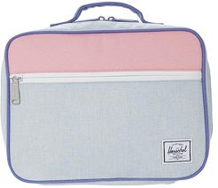Pop Quiz Lunch Box (Little Kids/Big Kids) (Ballad Blue Pastel Crosshatch/Candy Pink/Dusted Peri) Bags