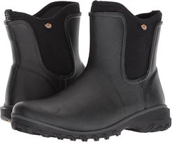 Sauvie Solid Slip-On Boot (Black) Women's Rain Boots