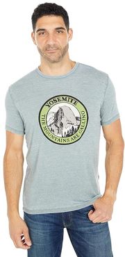Yosemite Circle Tee (Four Leaf Clover) Men's Clothing