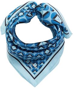 Mod Petal Bandana Scarf (Niagara) Scarves