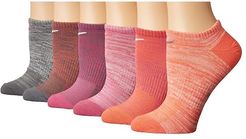 Everyday Lightweight No Show Socks 6-Pair (Multicolor 2) Women's Low Cut Socks Shoes