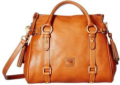Florentine Small Satchel (Natural/Natural Trim) Handbags