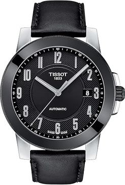 Gentleman Swissmatic - T0984072605200 (Silver/Black) Watches