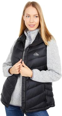 Ultralight 850 Down Vest (Black) Women's Clothing