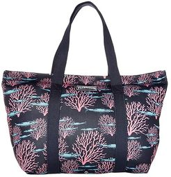 Coral Fish Neoprene Bag (Blue Marine) Tote Handbags
