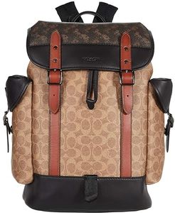 Hitch Backpack in Signature Carriage (JI/Truffle Multi) Backpack Bags