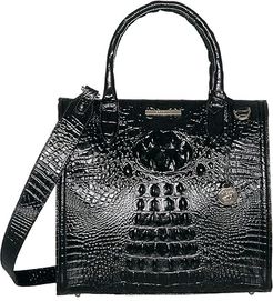 Melbourne Caroline Satchel (Black) Handbags