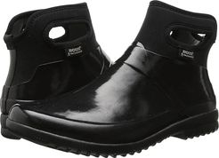 Seattle Solid Mid (Black) Women's Rain Boots