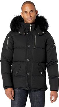 3Q Shearling Puffer (Black) Men's Clothing