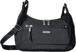 New Classic RFID Everyday Traveler Bagg (Black) Handbags