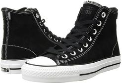 CTAS Pro Hi Skate (Black/Black/White 2) Shoes