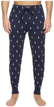 All Over Pony Player Knit Jogger (Navy) Men's Underwear