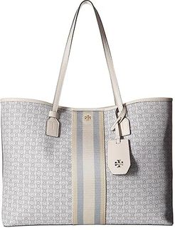 Gemini Link Canvas Tote (New Ivory) Handbags