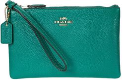 Box Program Small Wristlet (GD/Bright Jade) Wallet