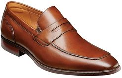 Sorrento Moc Toe Penny Loafer (Cognac Smooth) Men's Shoes