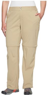 Plus Size Saturday Trail II Convertible Pant (British Tan) Women's Casual Pants