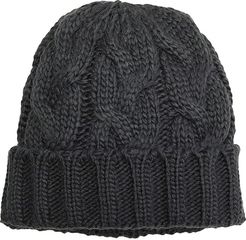Fisherman Cable Hat (Charcoal) Beanies